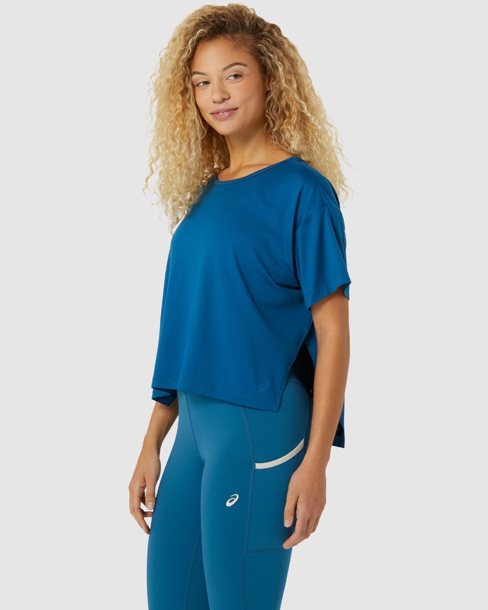 Flex Stretch Short Sleeve Top - Women's - Rich Navy slider