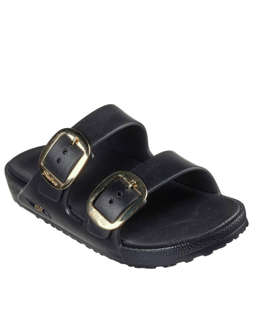 Foamies: Arch Fit Cali Breeze - Gold Star - BLACK