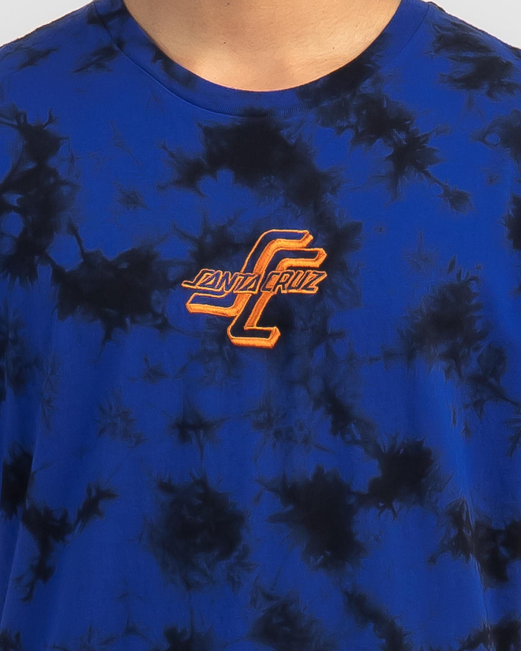 Front T-Shirt - Cobalt Tie Dye slider