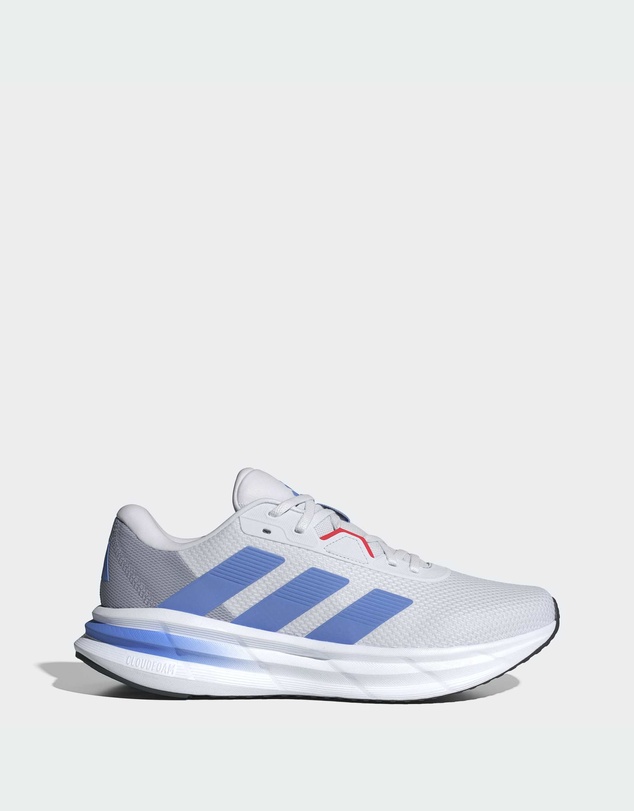 Galaxy 7 Running Shoes Mens - Dash Grey / Blue Fusion / Lucid Red