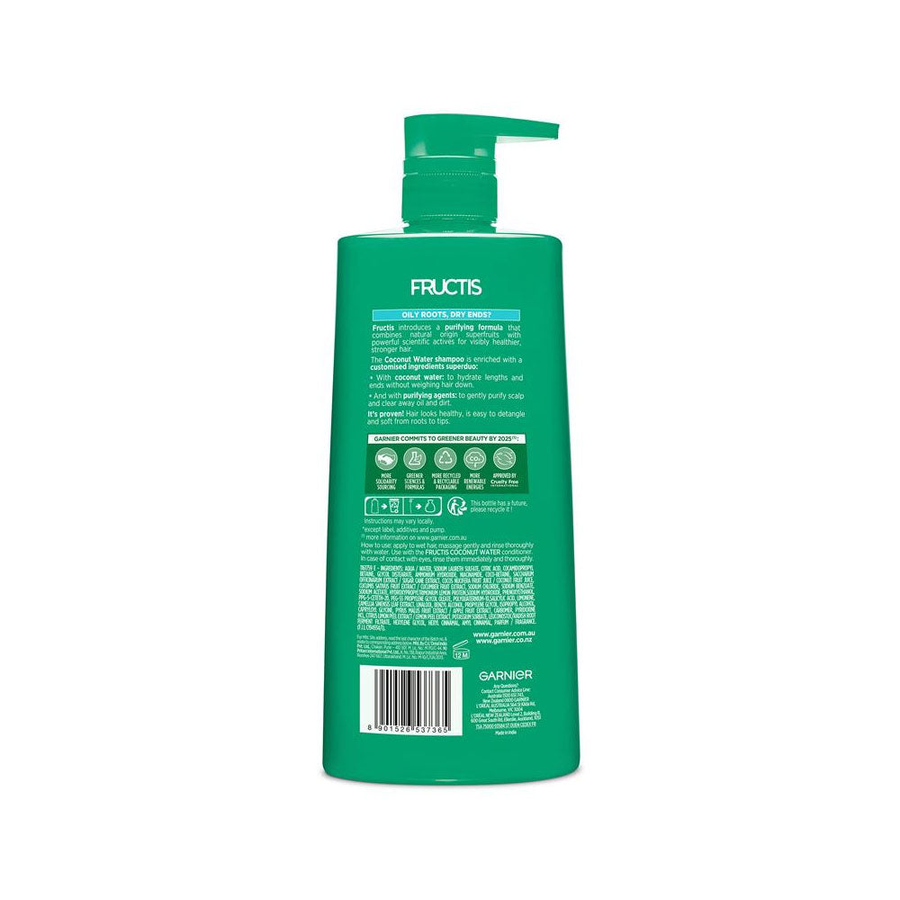 Garnier Fructis Coconut Water Shampoo 850ml slider