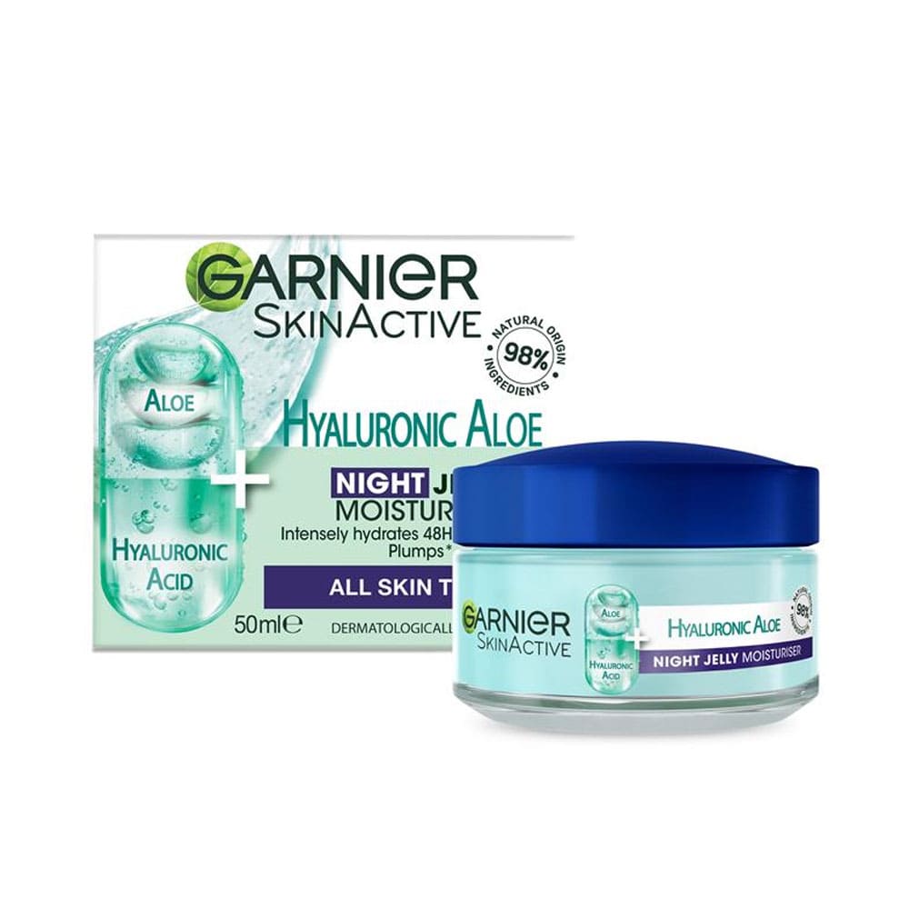 Garnier Hyaluronic Aloe Night Jelly Moisturiser 50ml slider