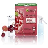 Garnier Hydra Bomb Hyaluronic Acid + Grape Seed Anti Ageing Sheet Mask slider