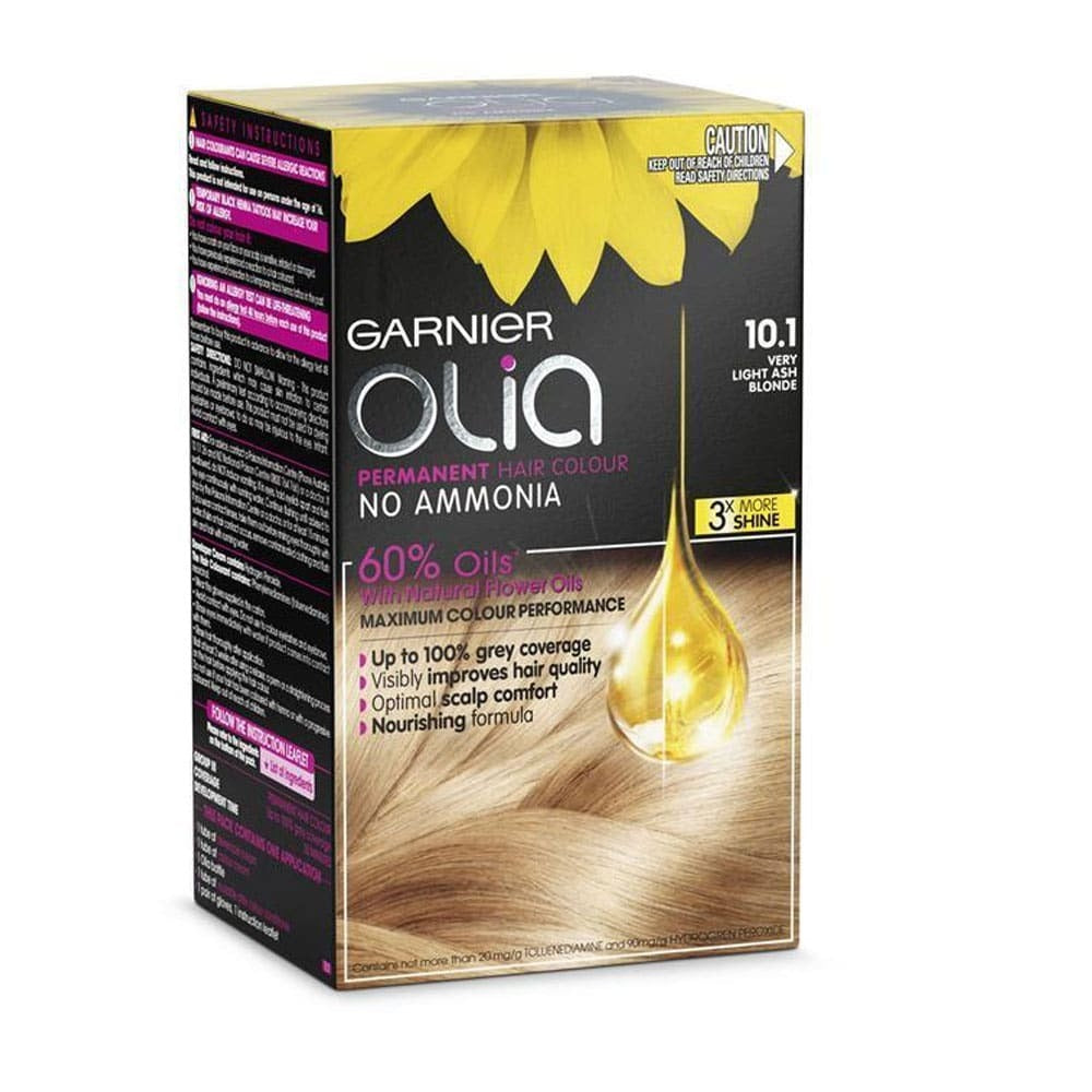 Garnier Olia Permanent Hair Colour 10.1 Very Light Ash Blonde slider