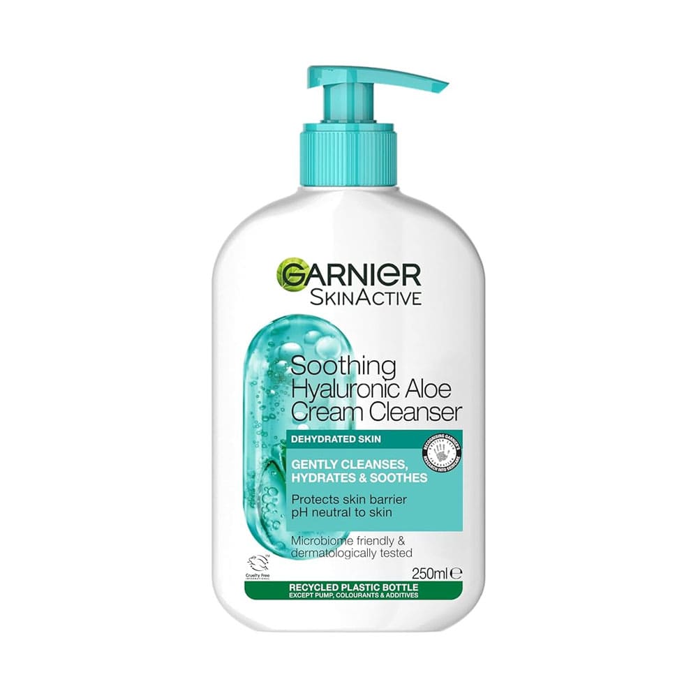 Garnier Skin Active Soothing Hyaluronic Aloe Cream Cleanser 250ml slider