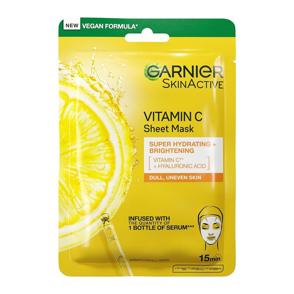 Garnier Skin Active Vitamin C Sheet Mask 28g slider