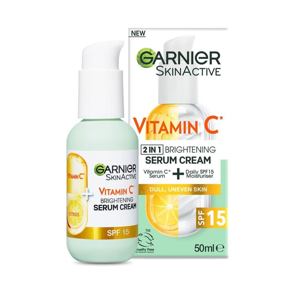 Garnier Skin Active Vitamin C SPF15 Brightening Serum Cream 50ml slider