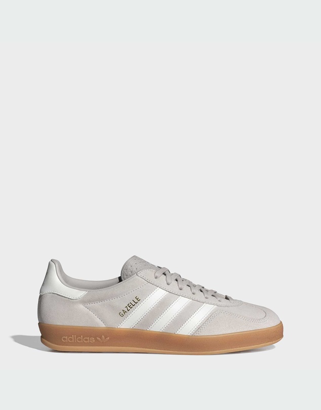 Gazelle Indoor Shoes Mens - Chalk Pearl / Core White / Gum