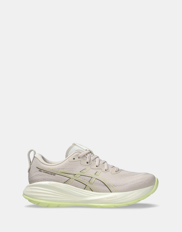 GEL-Cumulus 27 (D Wide) - Women's - Mineral Beige & Huddle Yellow