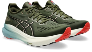 GEL-KAYANO 31 - Smog Green/Black slider