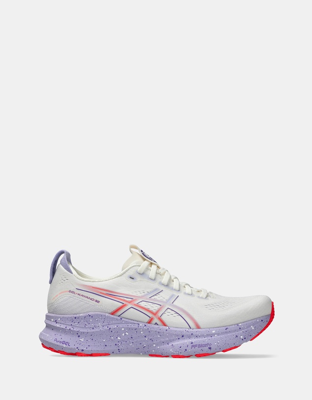 GEL-Kayano 32 Tokyo - Women's - Cream/Edo Purple