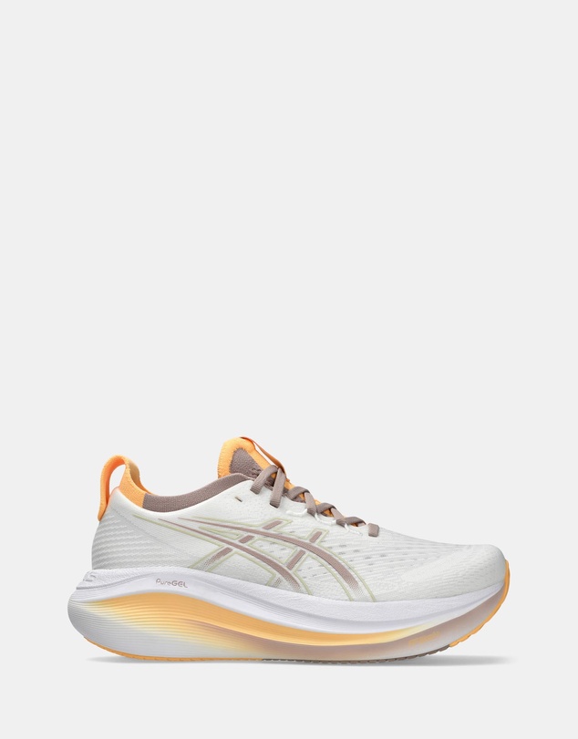GEL-Nimbus 27 - Women's - White/Fawn