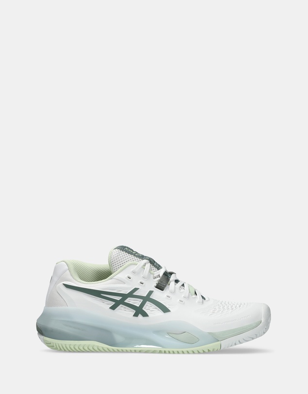 GEL-Resolution X (Herringbone) - Women's - White/Monument Blue