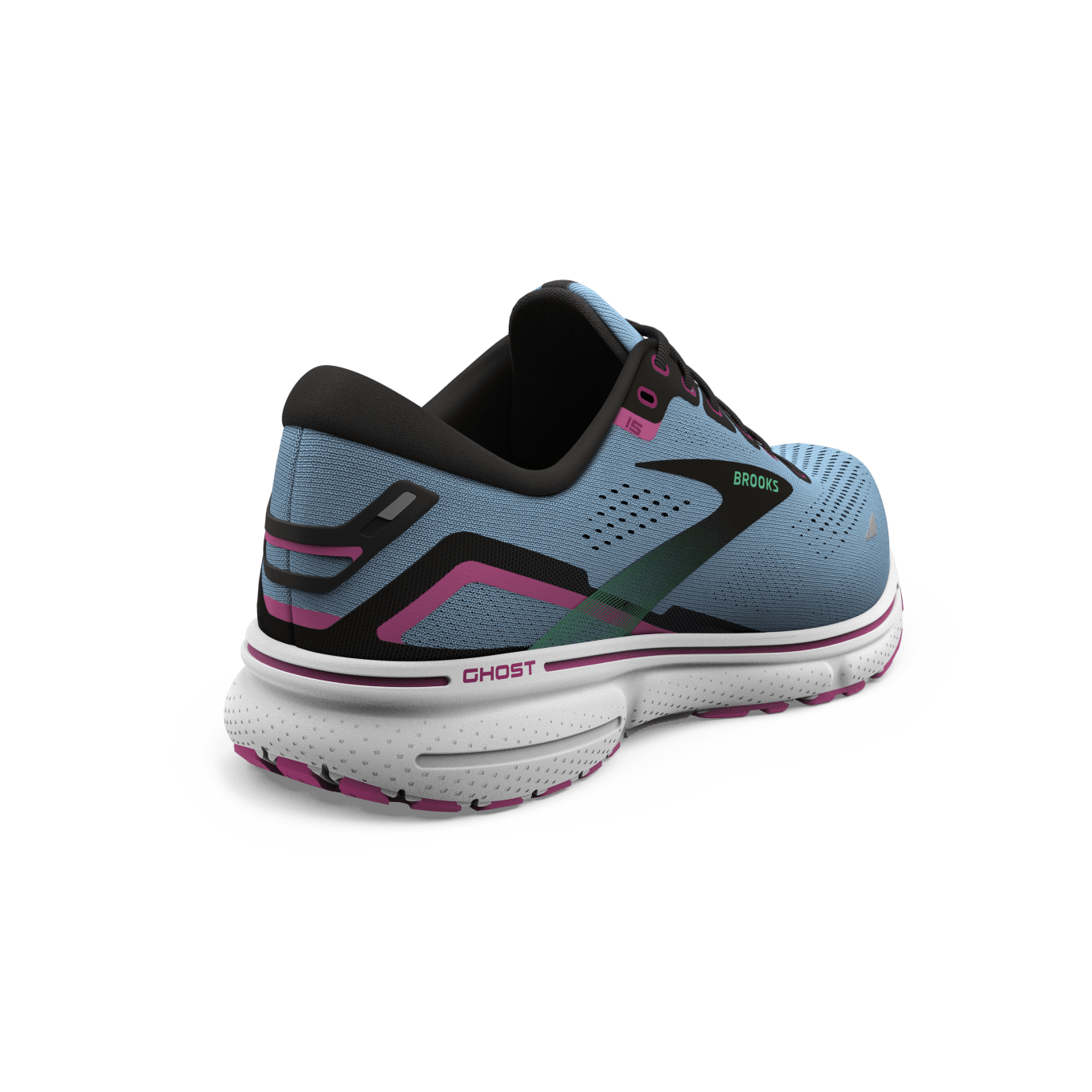 Ghost 15 - 461 - BLUE BELL/BLACK/PINK slider