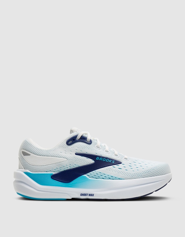 Ghost Max 3 - Men's - BRIGHTWHITE/BLUE/TEAL
