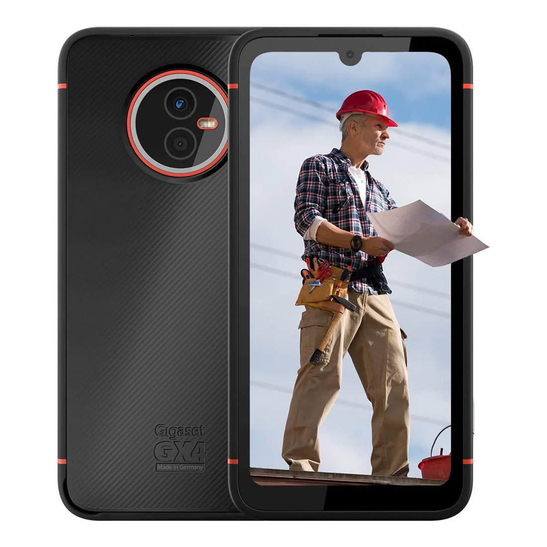 Gigaset GX4 Pro 4G Rugged Phone (Dual Sim, 128GB/6GB, 6.1'') - Black