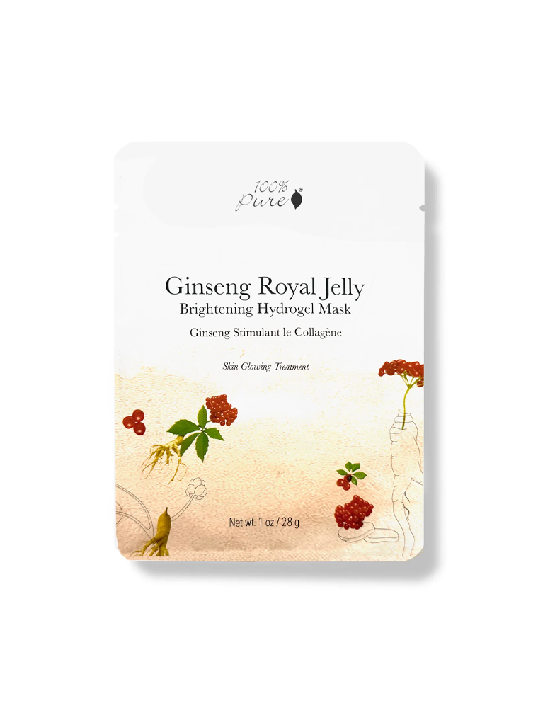 Ginseng Royal Jelly Brightening Hydrogel Mask slider
