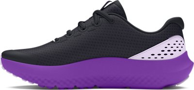 Girls' Grade School UA Surge 4 Running Shoes slider