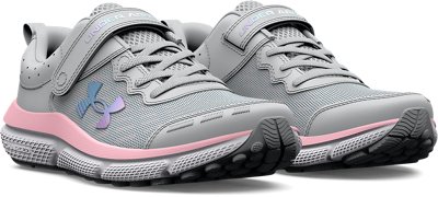 Girls' Pre-School UA Assert 10 AC Running Shoes slider