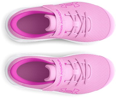 Girls' Pre-School UA Pursuit 3 AC Big Logo Running Shoes slider