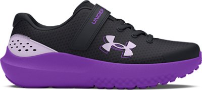 Girls' Pre-School UA Surge 4 AC Running Shoes