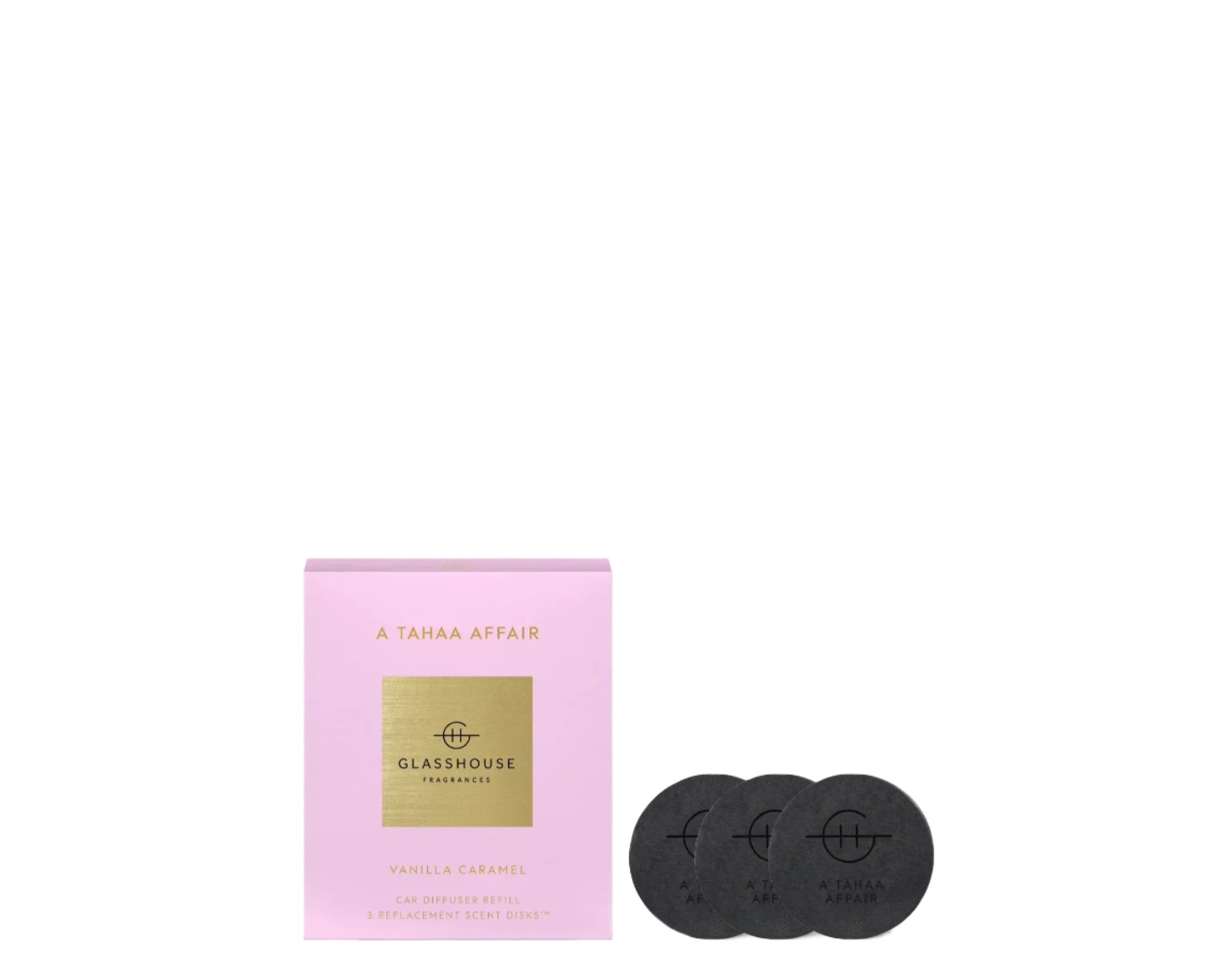 Glasshouse Fragrances A TAHAA AFFAIR Car Diffuser Refill - 3 Pack slider