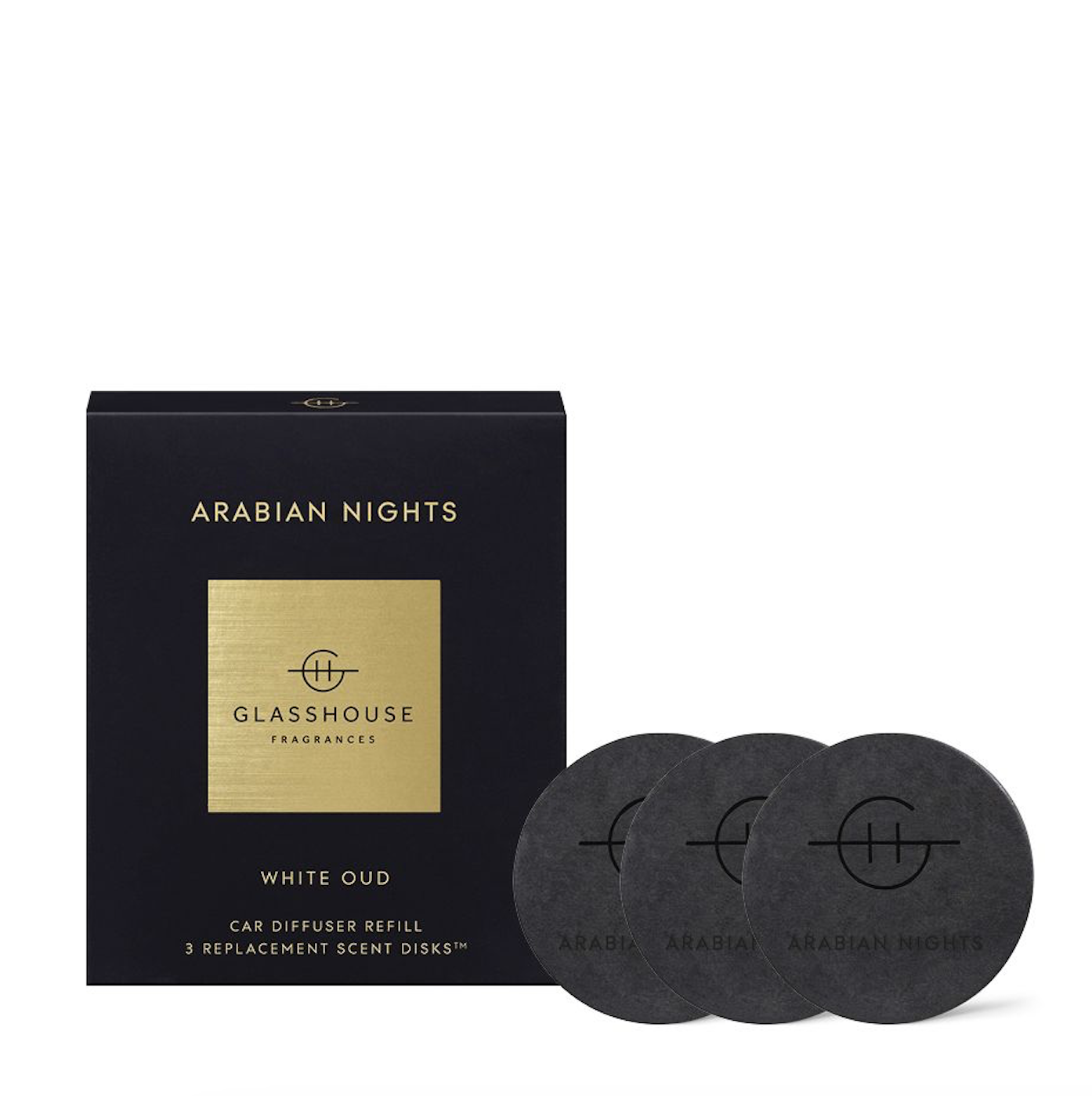 Glasshouse Fragrances ARABIAN NIGHTS Car Diffuser Refill slider