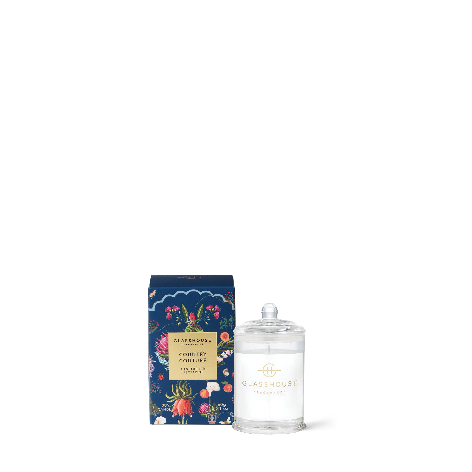 Glasshouse Fragrances COUNTRY COUTURE Candle 60g slider