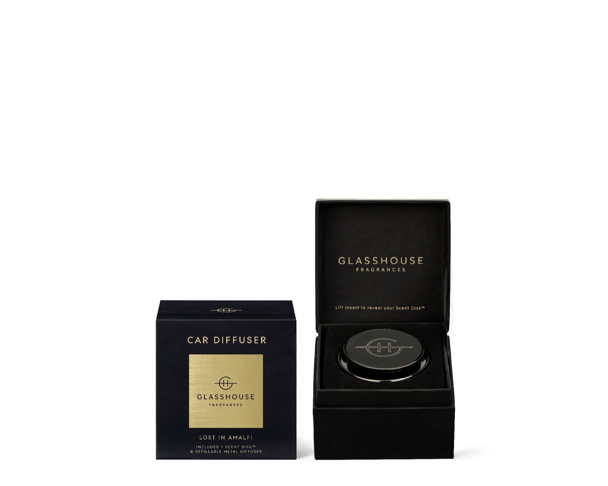 Glasshouse Fragrances LOST IN AMALFI Car Diffuser slider