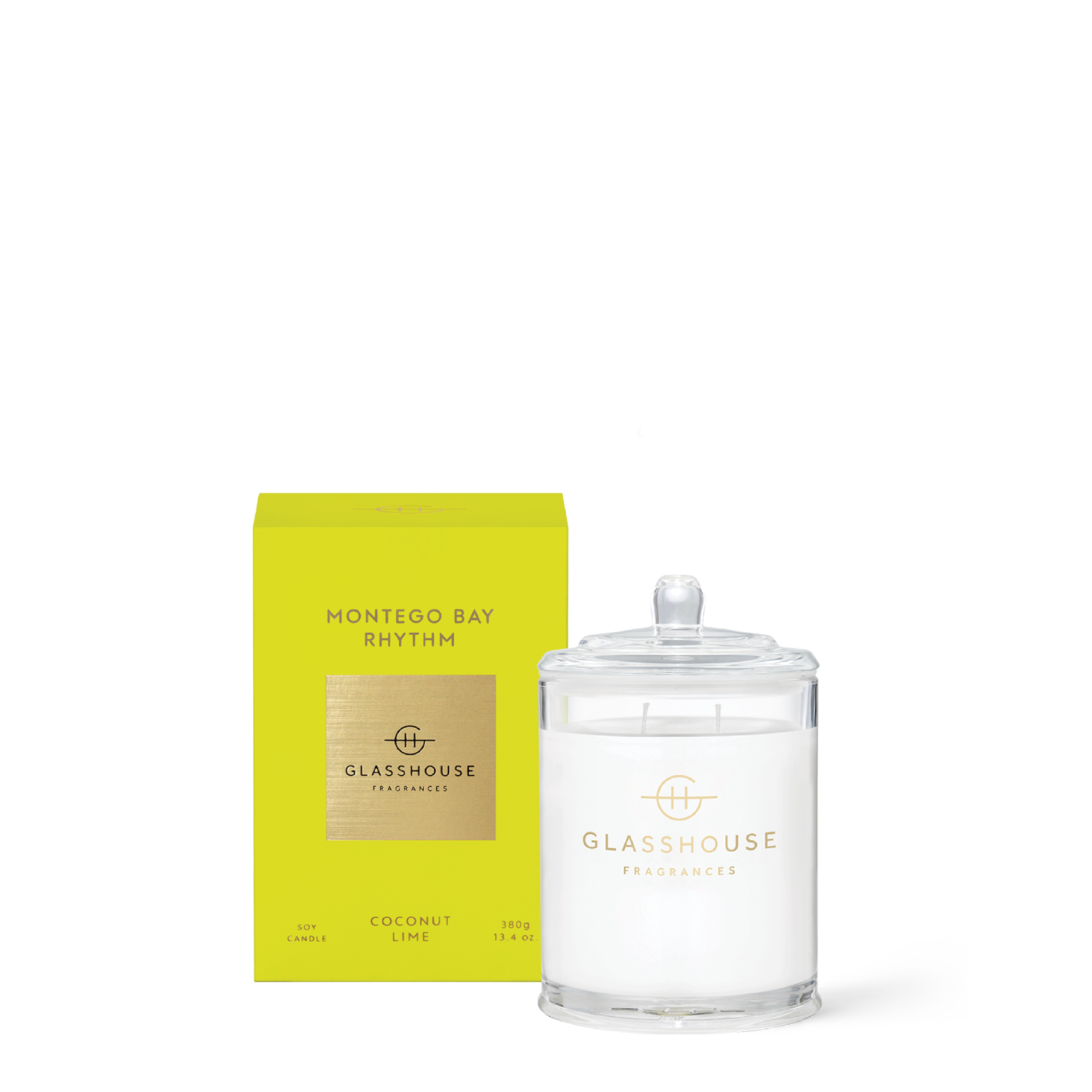 Glasshouse Fragrances MONTEGO BAY RHYTHM Candle 380g slider