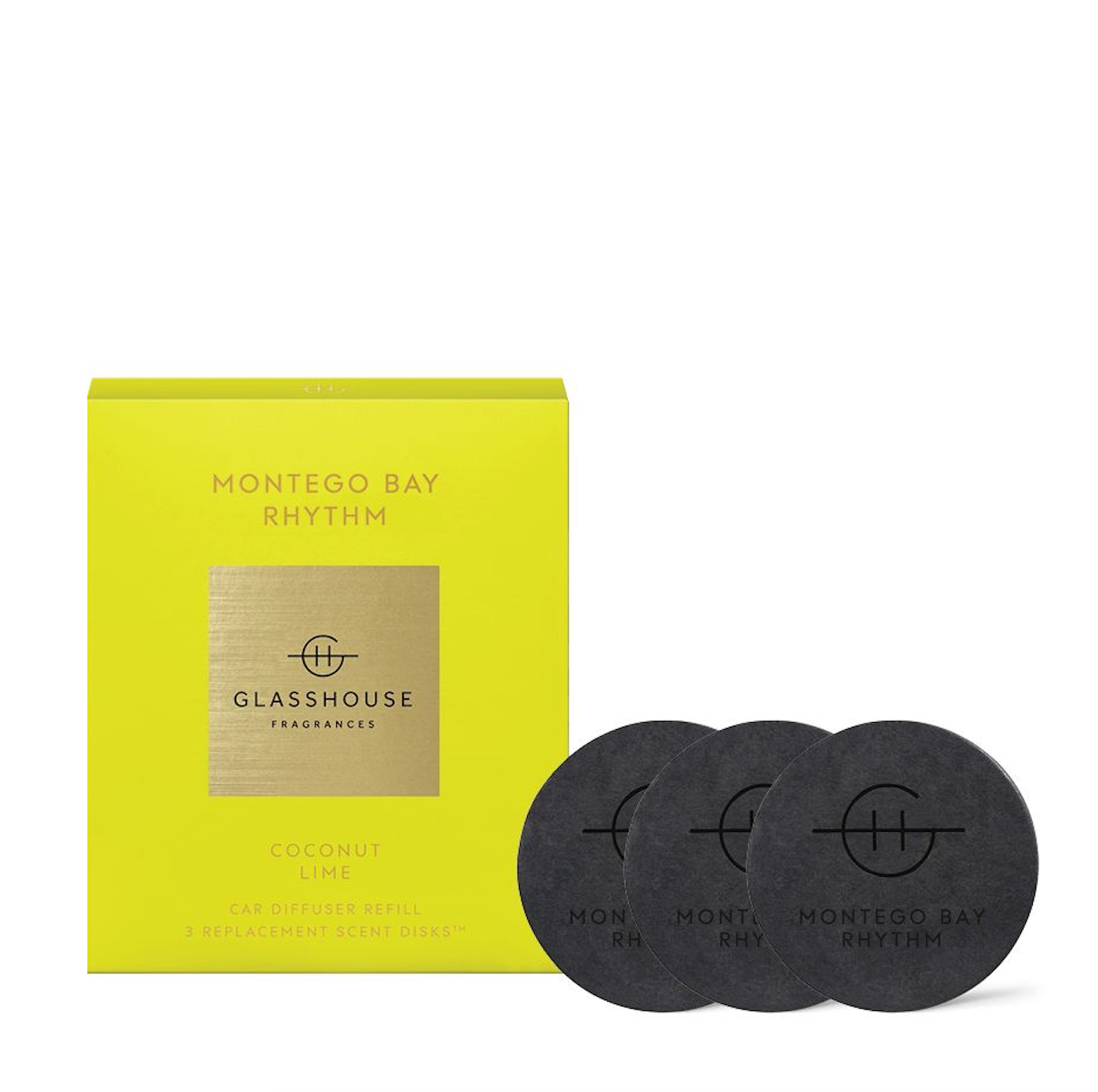 Glasshouse Fragrances MONTEGO BAY RHYTHM Car Diffuser Refill slider