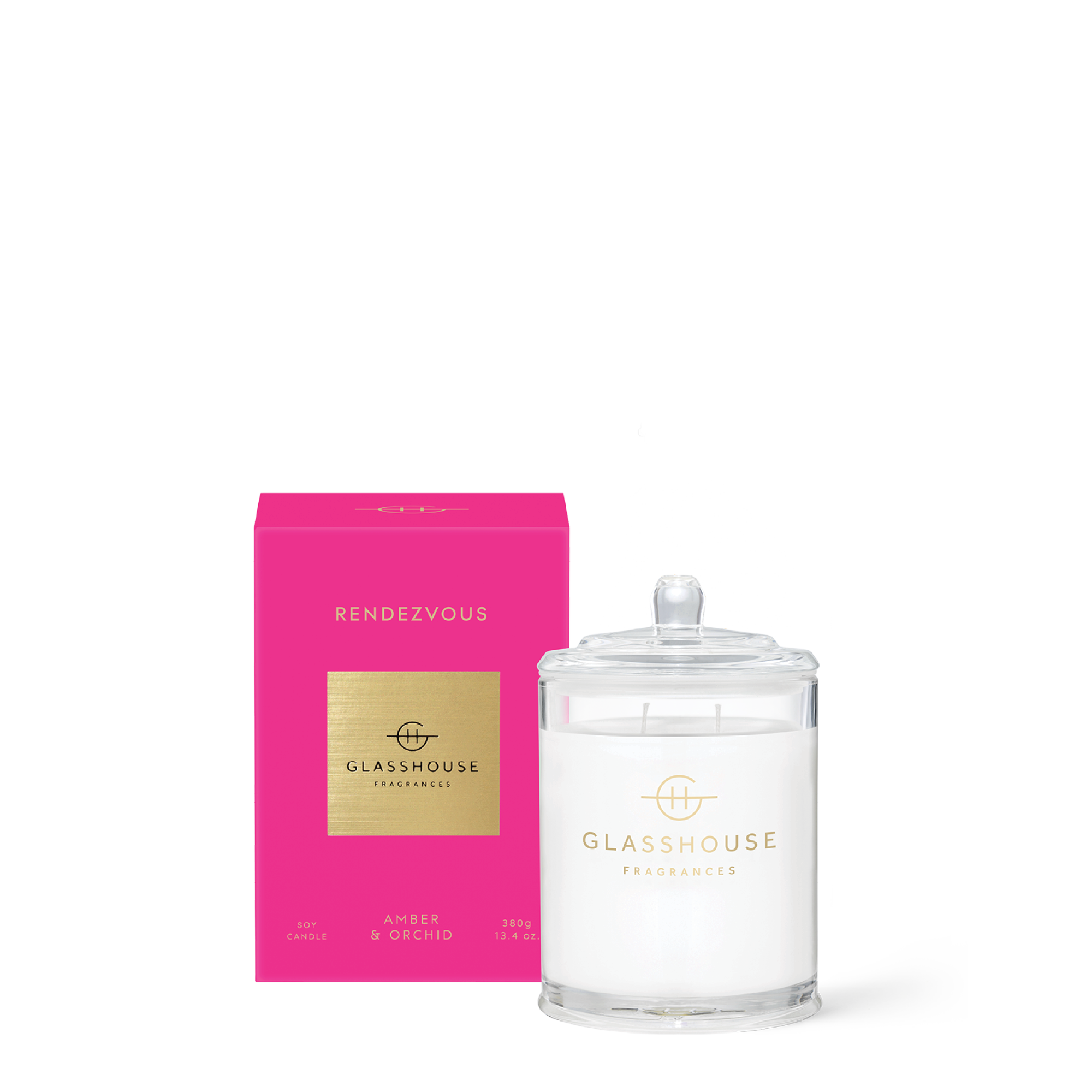 Glasshouse Fragrances RENDEZVOUS Candle 380g slider