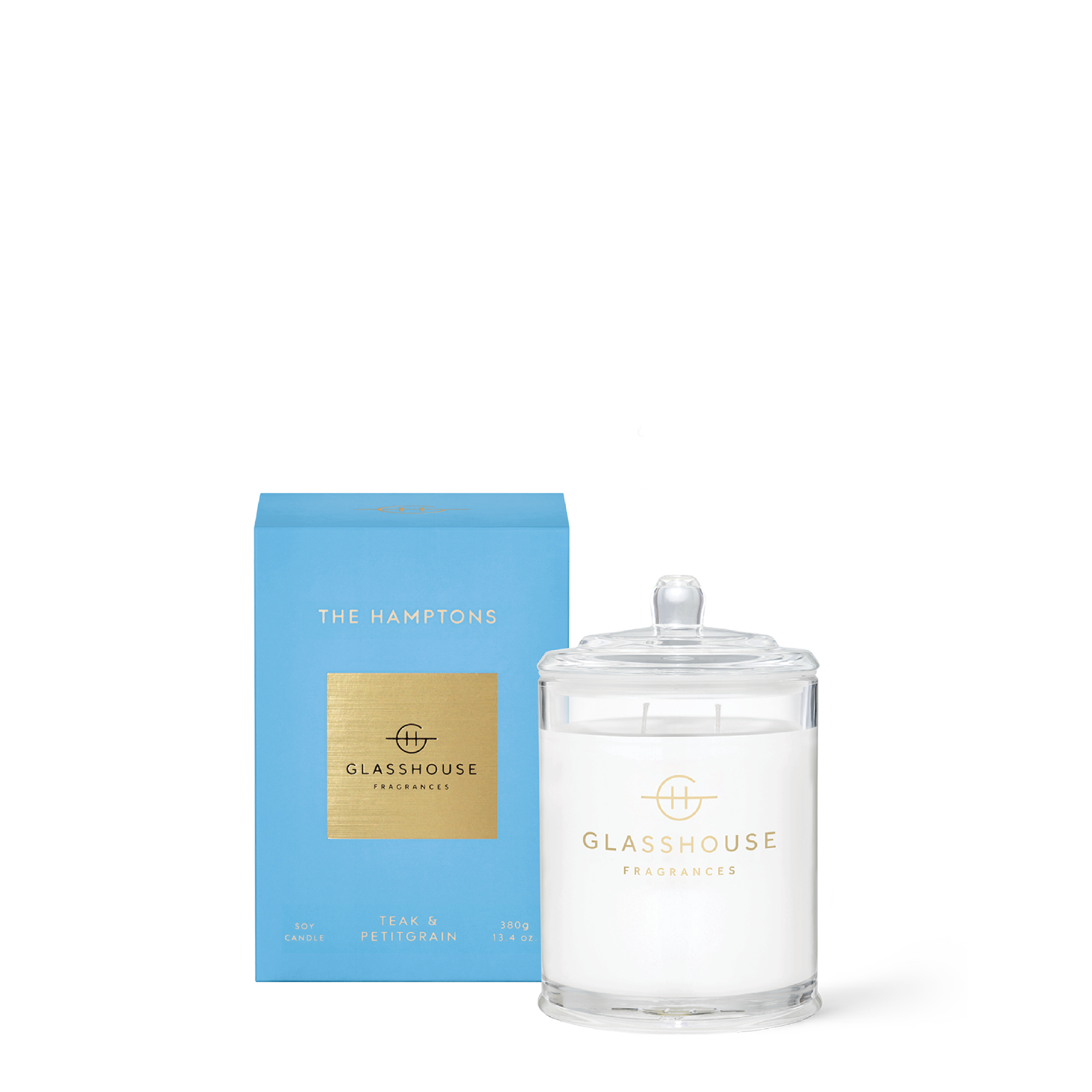 Glasshouse Fragrances THE HAMPTONS Candle 380g slider