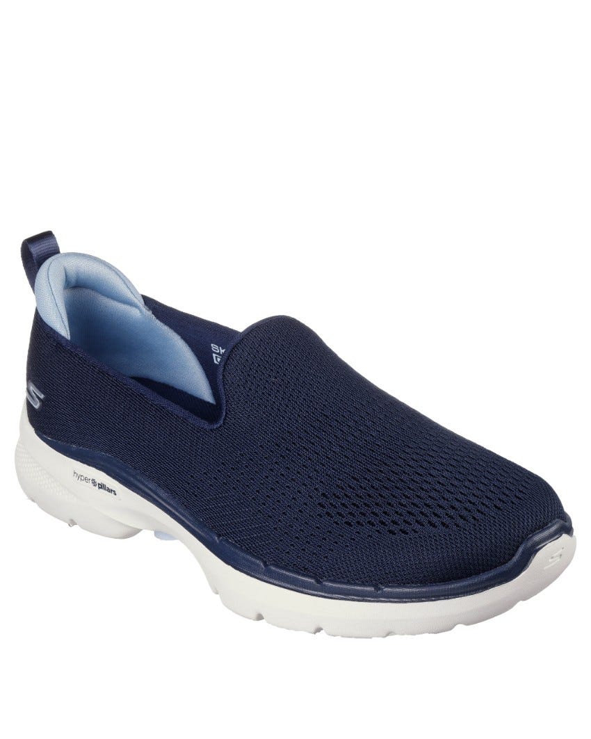 GO WALK 6 - OCEAN SPLASH - NAVY/LIGHT BLUE slider