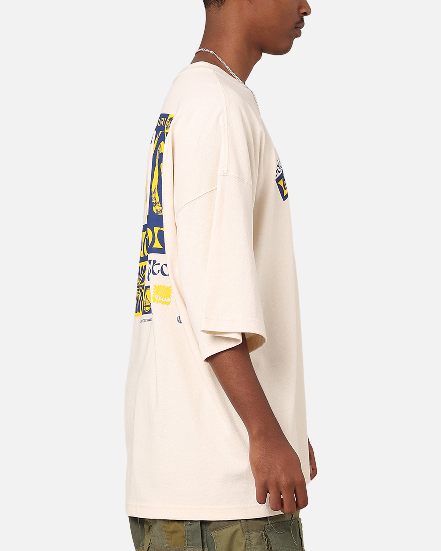 Golden State Warriors NBA Courtside Oversized T-Shirt slider