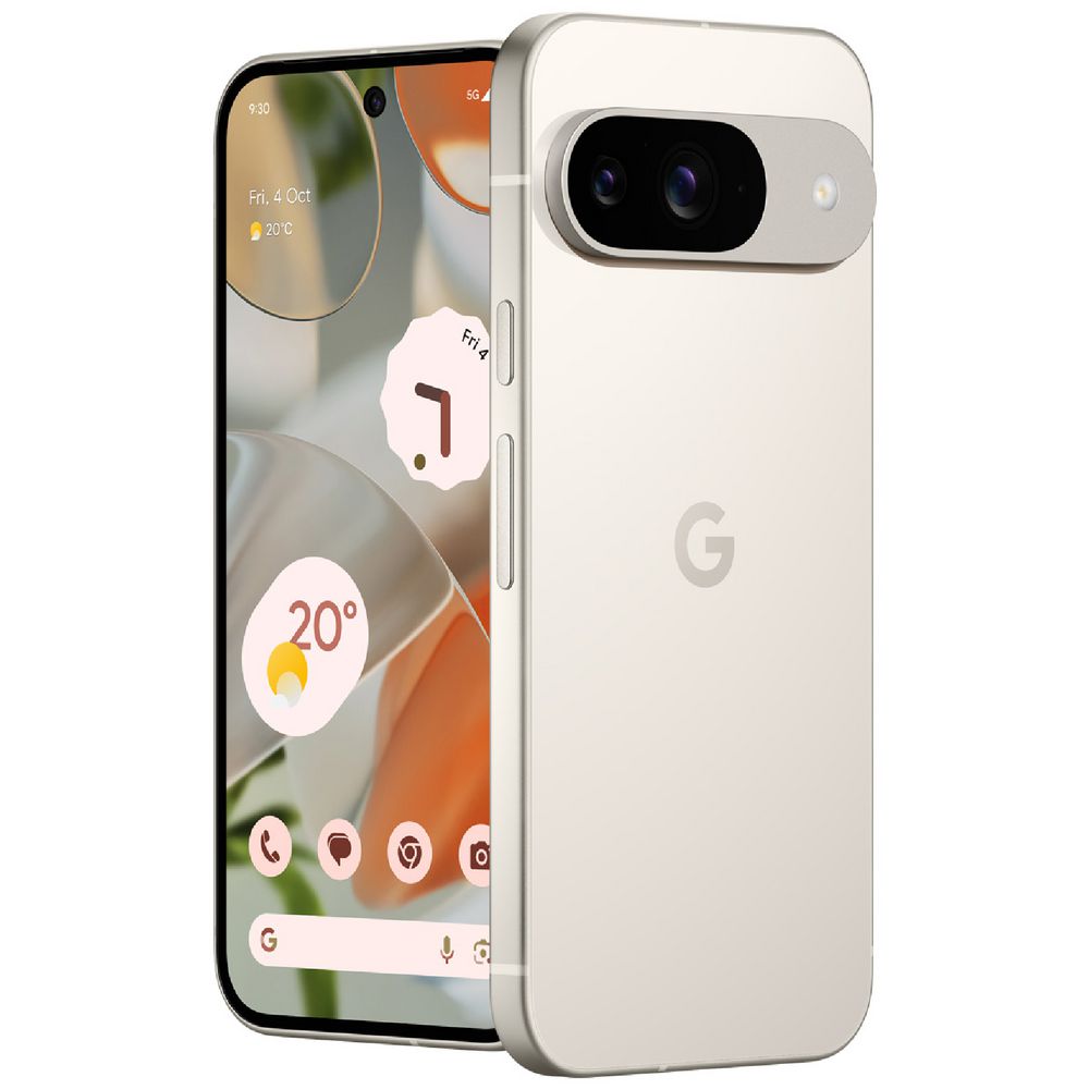 Google Pixel 9 5G Unlocked Smartphone 128GB Porcelain slider