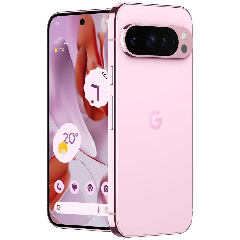 Google Pixel 9 Pro 5G Unlocked Smartphone 256GB Rose Quartz slider