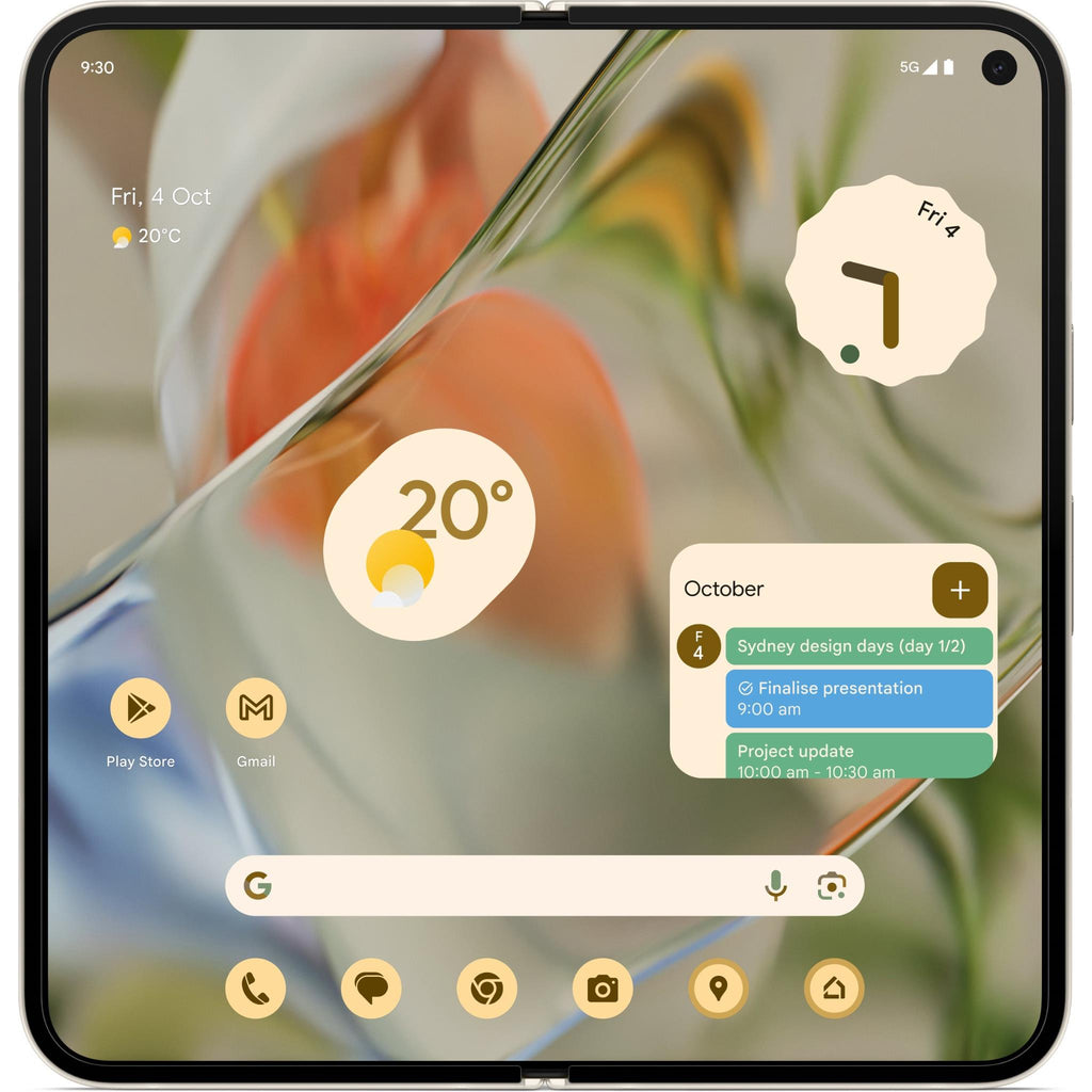 Google Pixel 9 Pro Fold 5G 256GB (Porcelain) slider