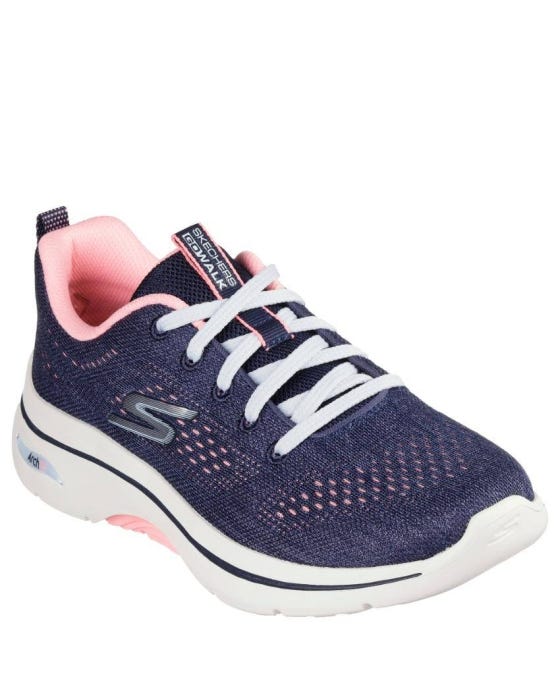 GOwalk Arch Fit 2.0 - Lacy - NAVY/LAVENDER slider