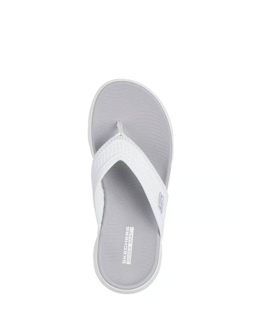 Skechers GO Walk Flex Sandal - Holly - WHITE/GREY slider