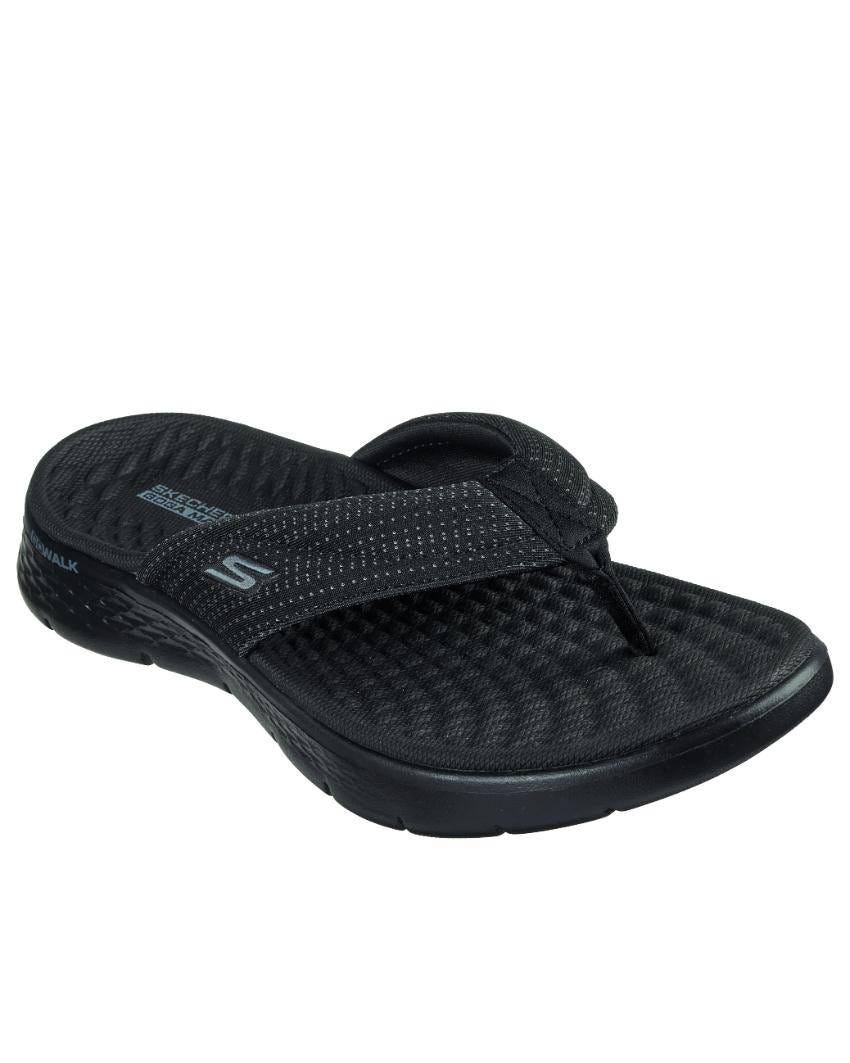 GOwalk Flex Sandal - Impress - BLACK/BLACK slider