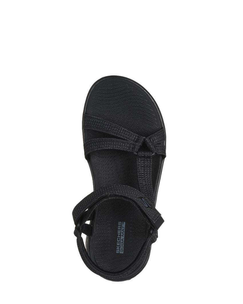 GOwalk Flex Sandal - Sublime - PITCH BLACK slider