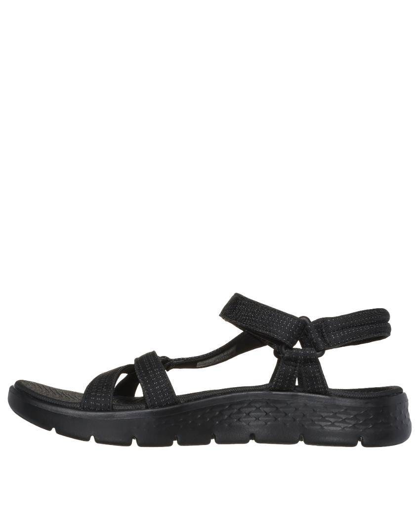 GOwalk Flex Sandal - Sublime - PITCH BLACK slider