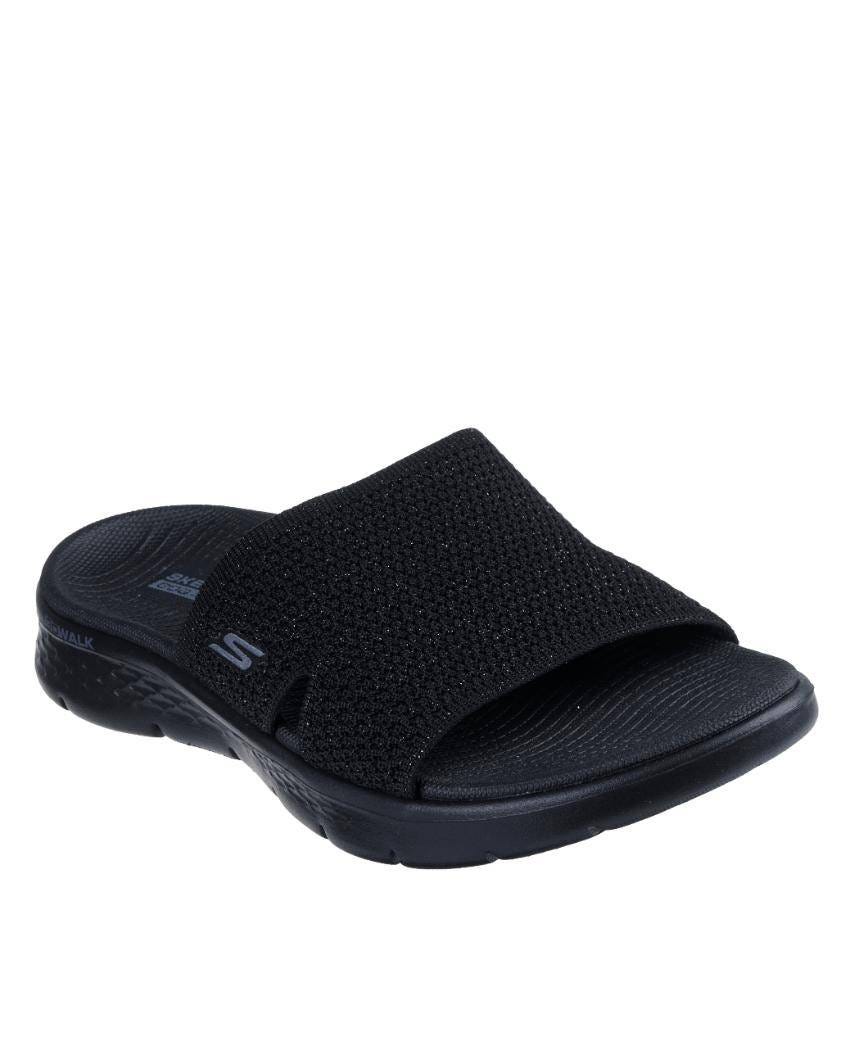 GOwalk Flex Sandal - Timeless Wide Fit - BLACK slider