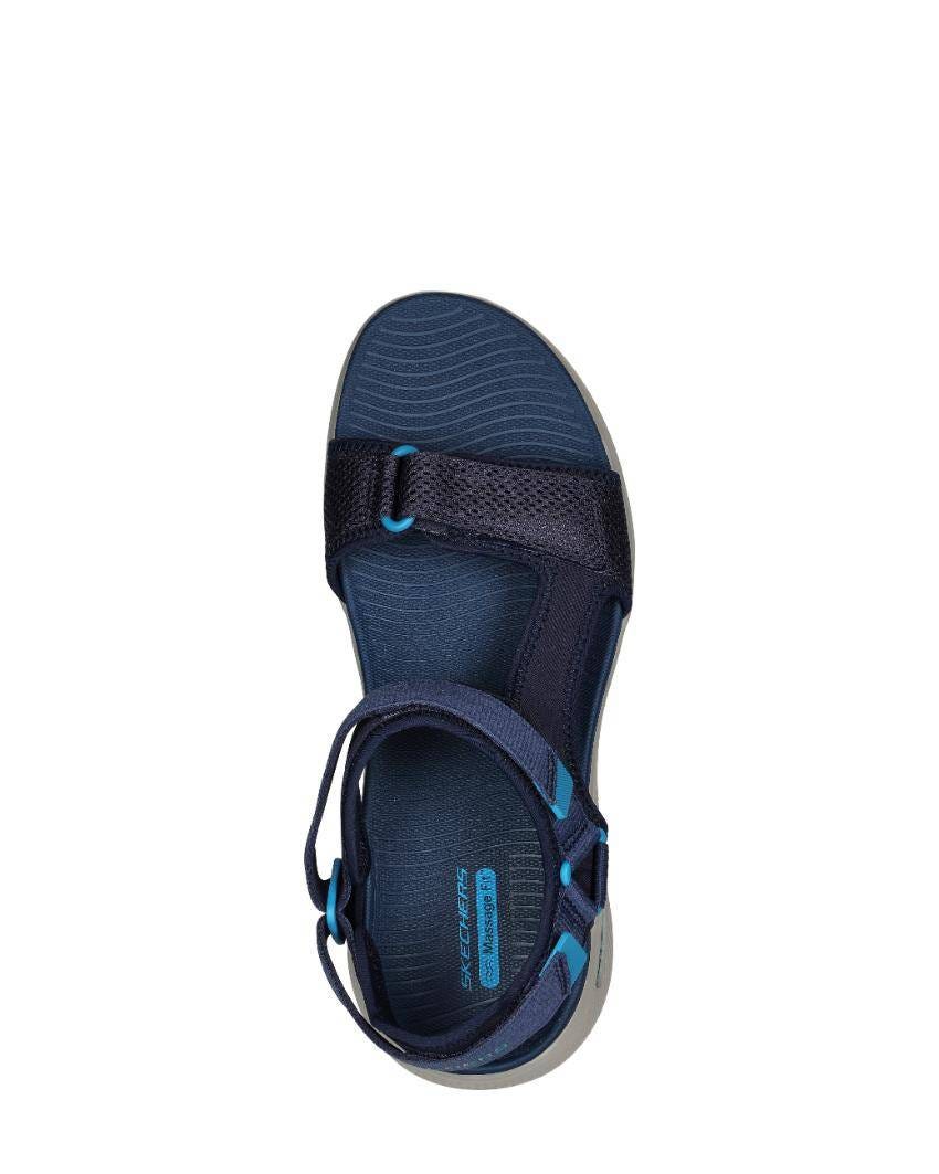 GOwalk Massage Fit Sandal - NAVY slider