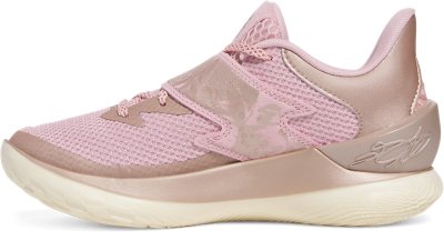 Grade School Curry Fox 1 'Reign Rose' Basketball Shoes slider