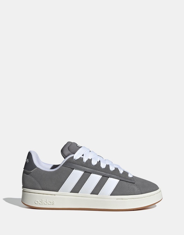 Grand Court Alpha Shoes Mens - Grey Four / Cloud White / Off White