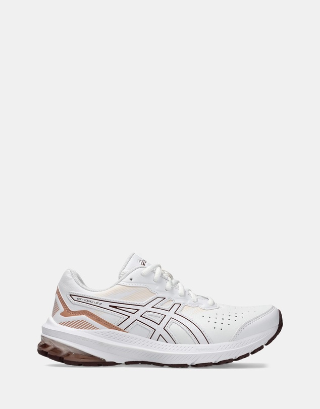 GT-1000 Leather 2 (D Wide) - Women's - White/Dark Red Planet