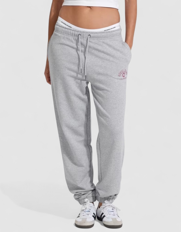 GUESS JEANS Iconic Pants - GJ MEDIUM GREY HEATHER
