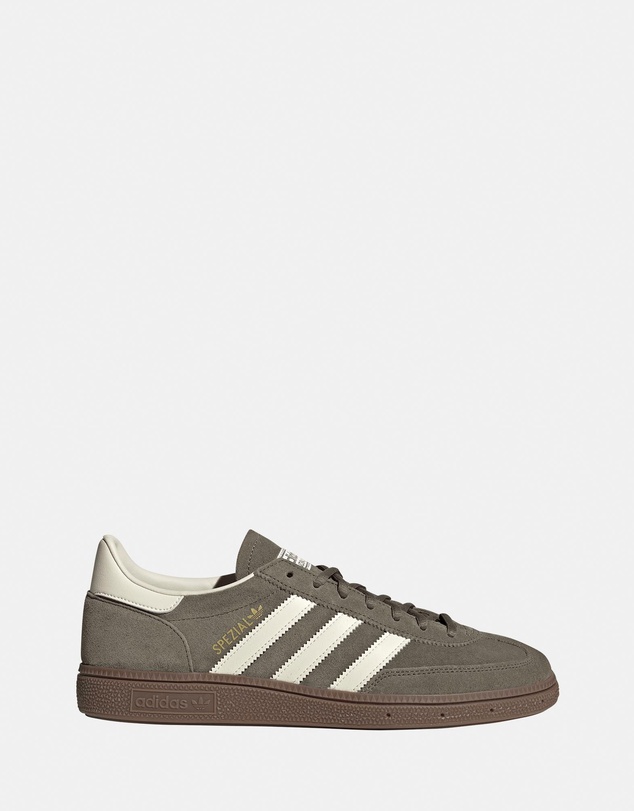 Handball Spezial Shoes - Unisex - Olive Strata, Cream White & Gum5